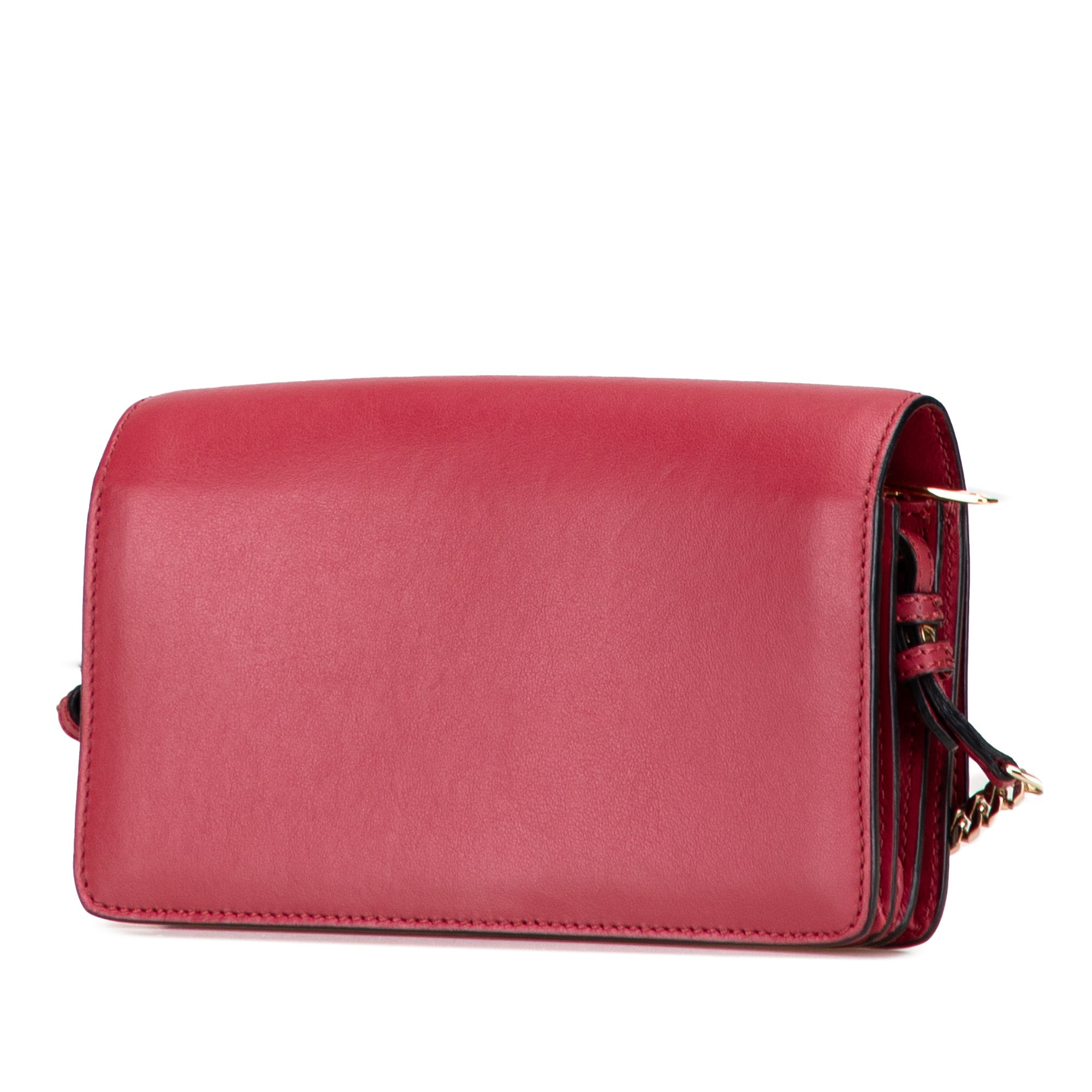 Leather Madison Wallet On Chain