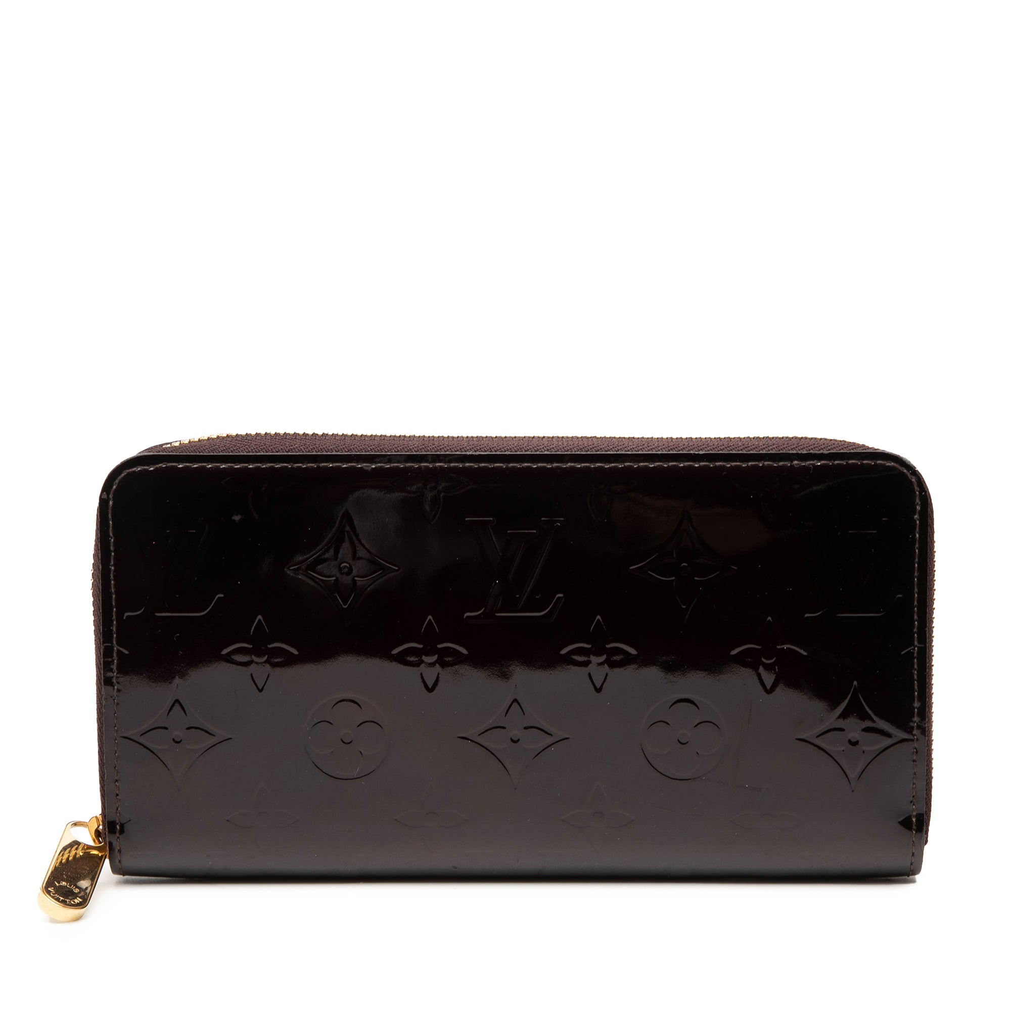 Monogram Vernis Zippy Long Wallet
