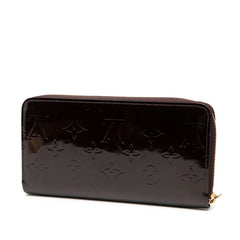 Monogram Vernis Zippy Long Wallet