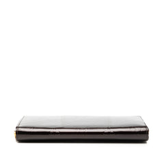 Monogram Vernis Zippy Long Wallet