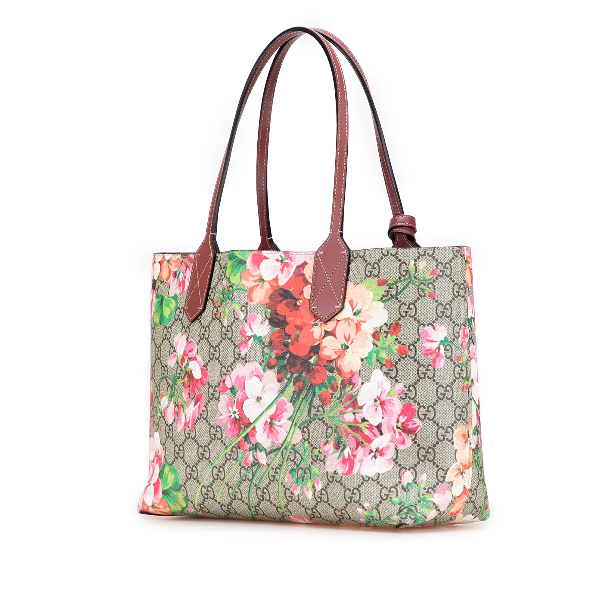 Small GG Supreme Blooms Reversible Tote