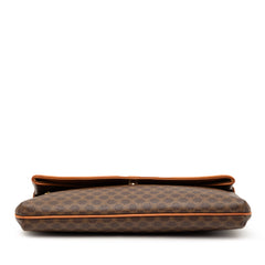 Macadam Coated Canvas Clutch