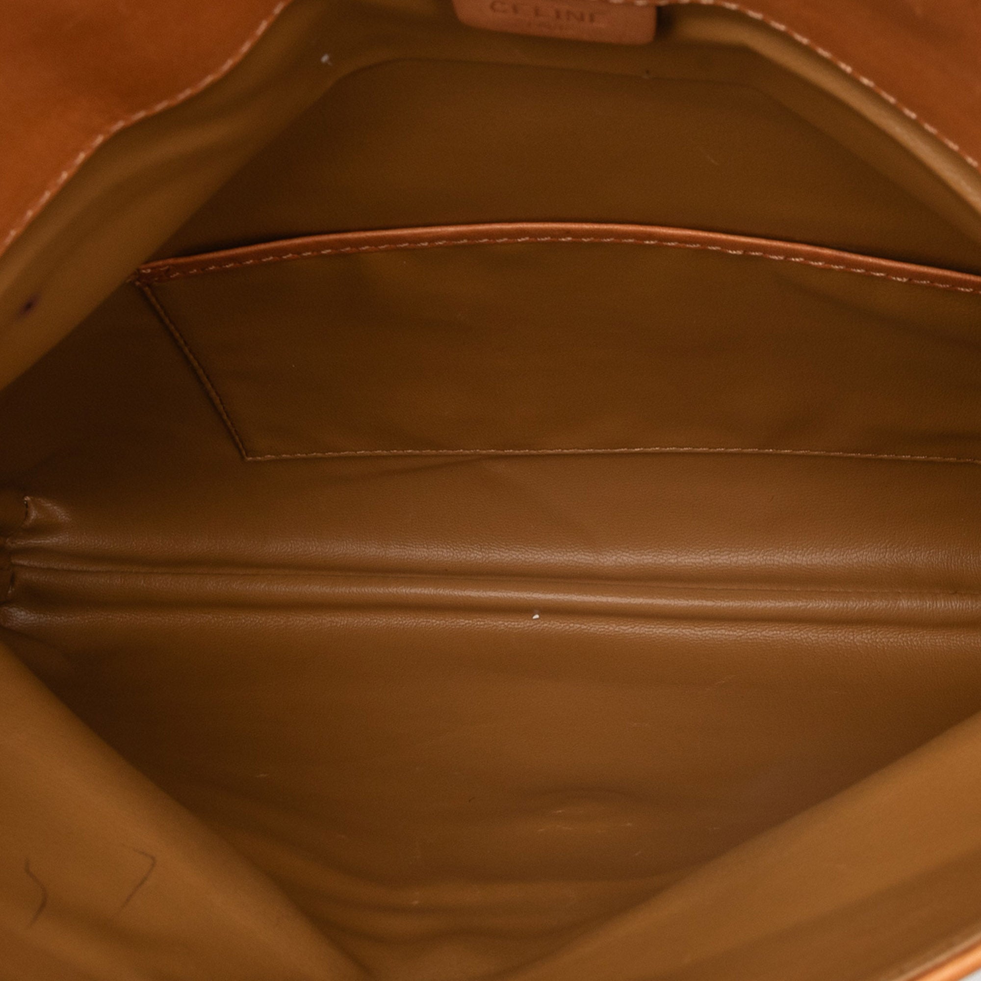 Macadam Coated Canvas Clutch