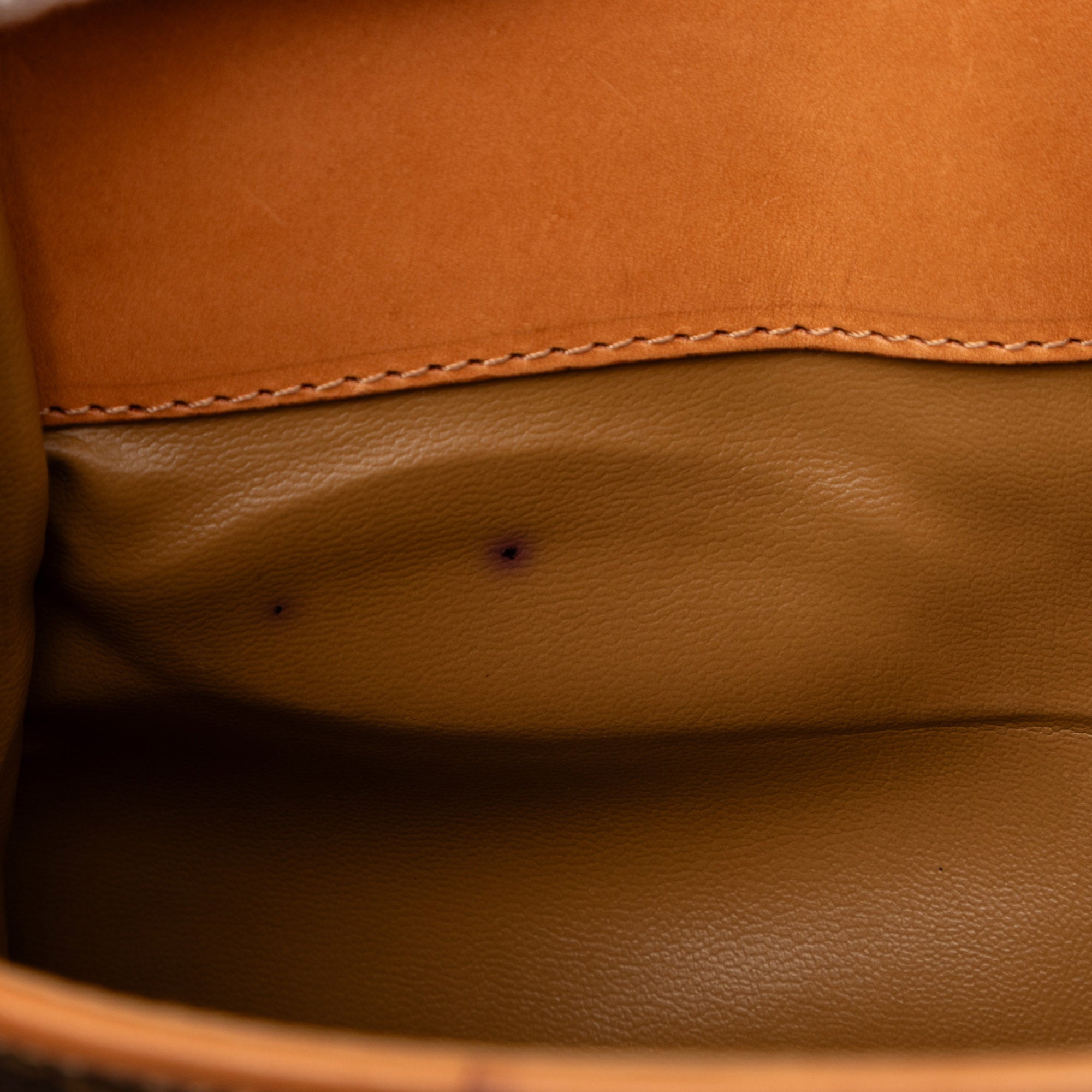 Macadam Coated Canvas Clutch