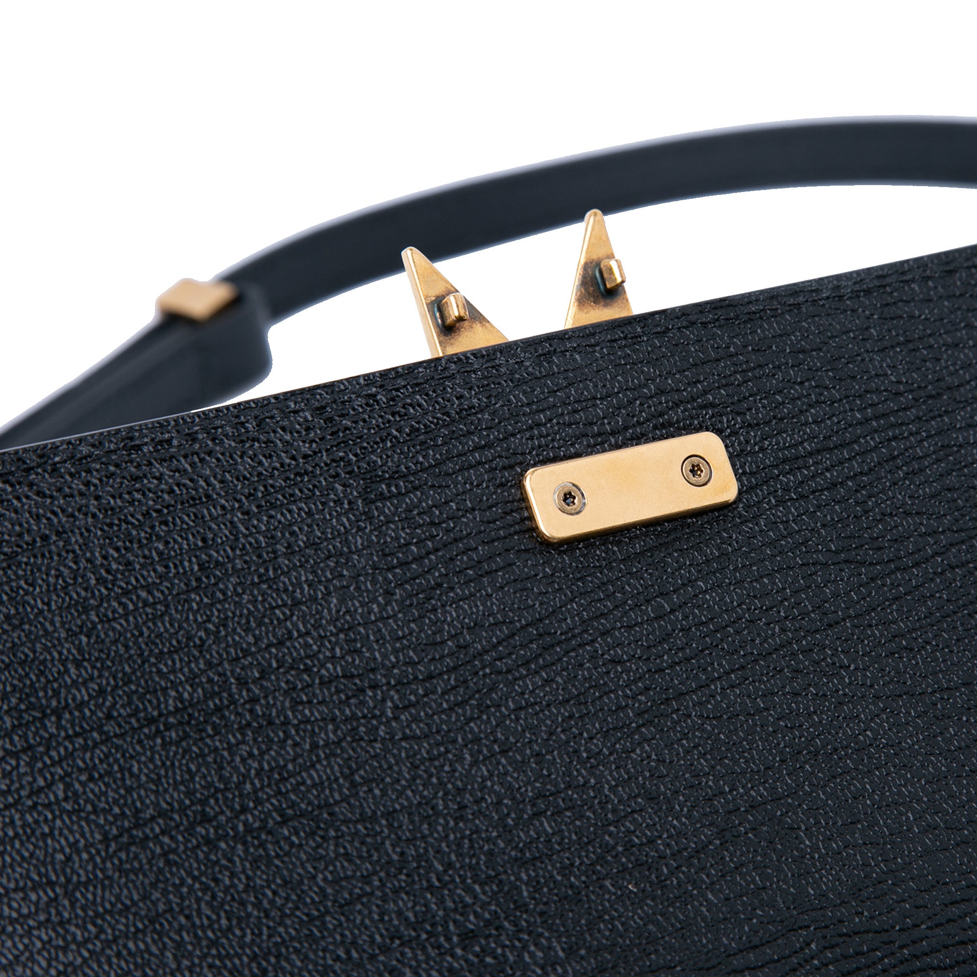 Medium Textured Calfskin Le Papa Crossbody