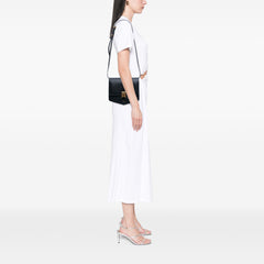 Medium Textured Calfskin Le Papa Crossbody