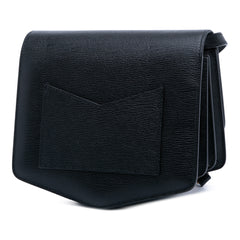 Medium Textured Calfskin Le Papa Crossbody