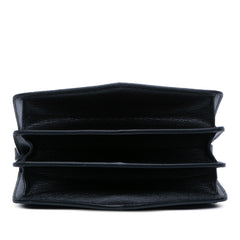 Medium Textured Calfskin Le Papa Crossbody
