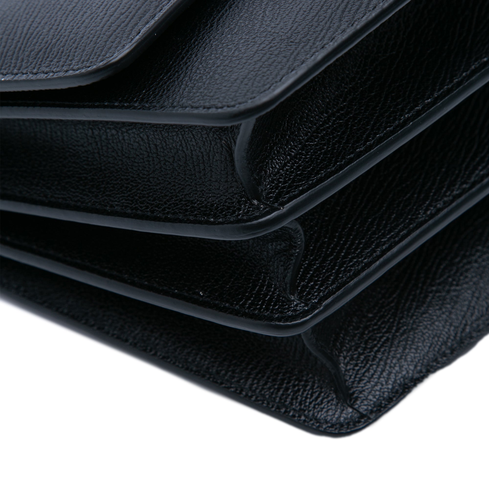Medium Textured Calfskin Le Papa Crossbody