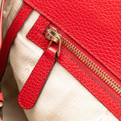 Calfskin Swing Top Handle Satchel