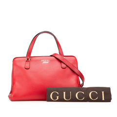 Calfskin Swing Top Handle Satchel