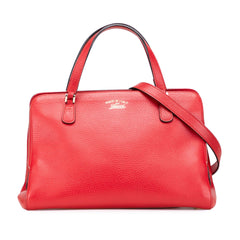 Calfskin Swing Top Handle Satchel