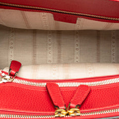 Calfskin Swing Top Handle Satchel