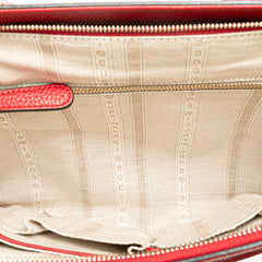 Calfskin Swing Top Handle Satchel