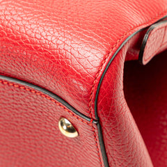 Calfskin Swing Top Handle Satchel