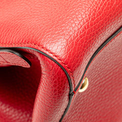 Calfskin Swing Top Handle Satchel