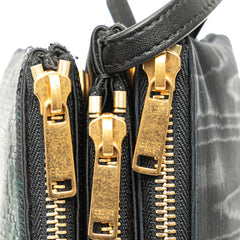Small Sequined Nylon Trio Crossbody