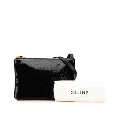 Small Sequined Nylon Trio Crossbody