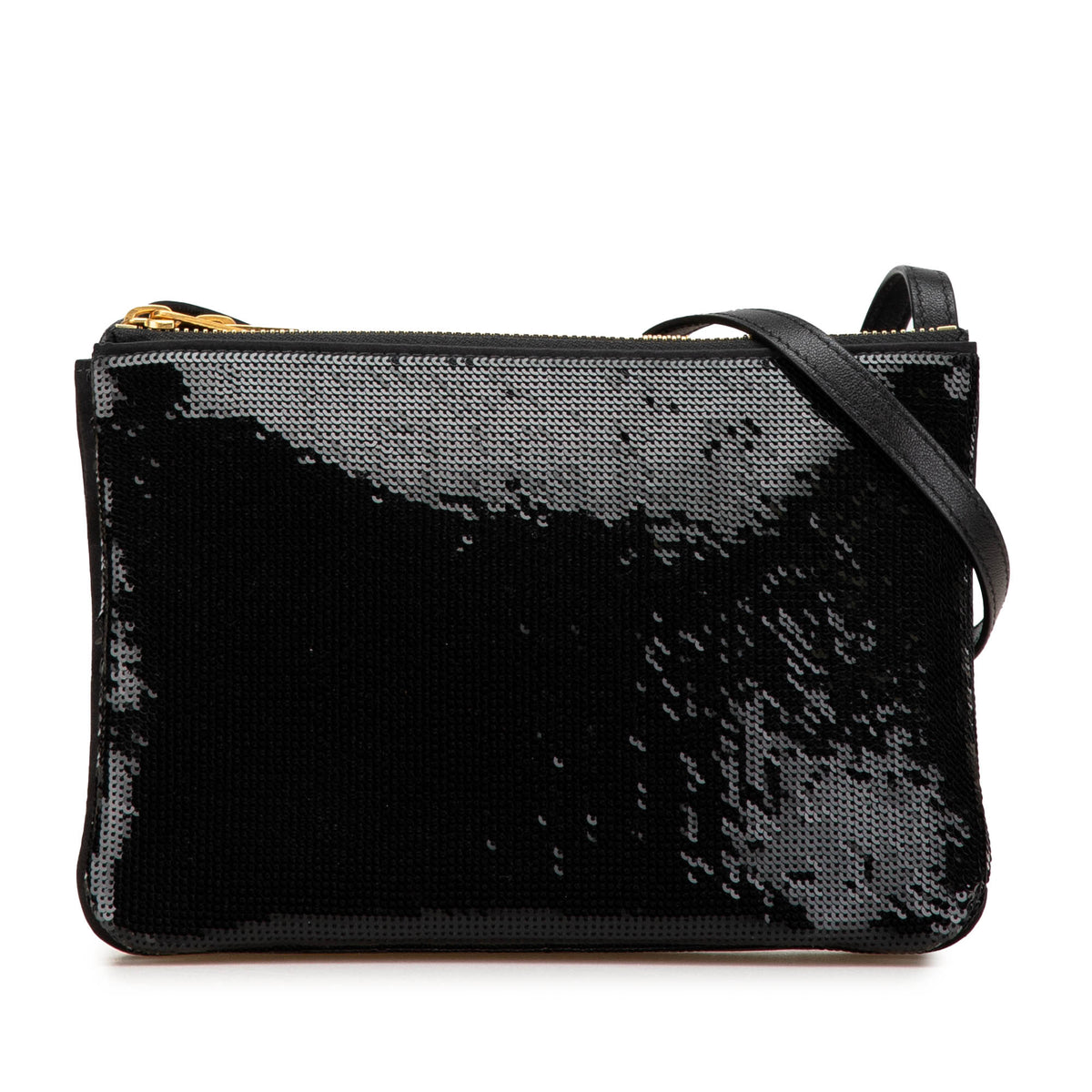 Small Sequined Nylon Trio Crossbody