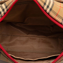 Haymarket Check Canvas Shoulder Bag