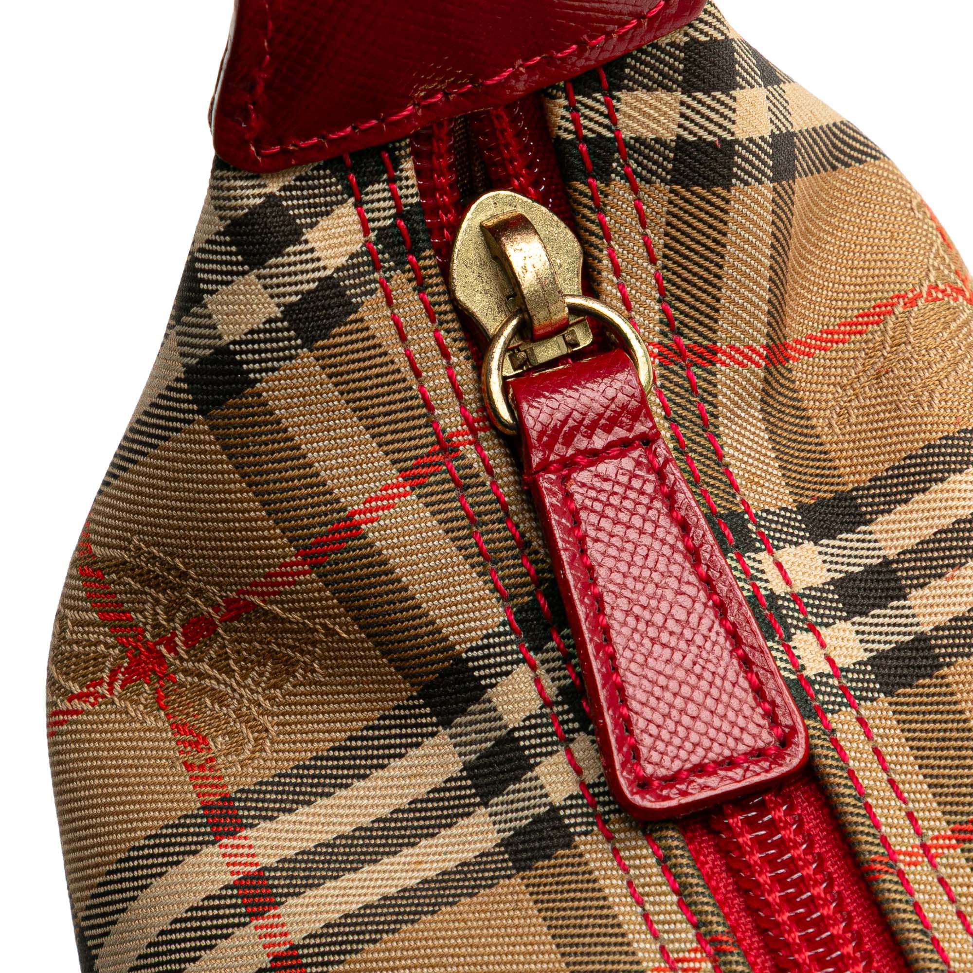 Haymarket Check Canvas Shoulder Bag