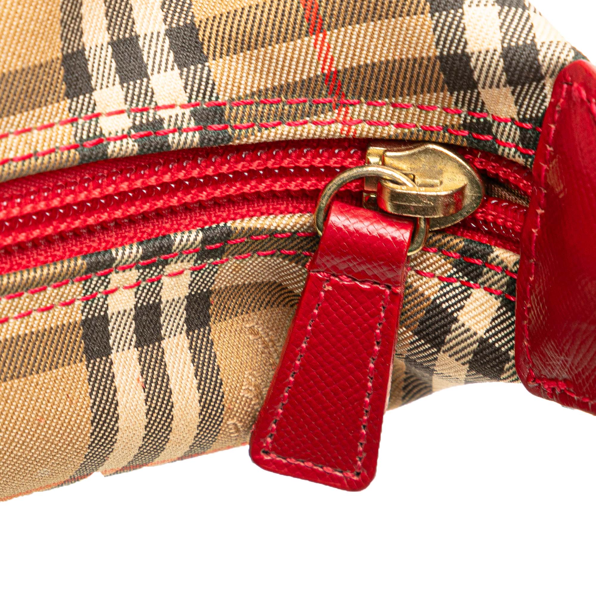 Haymarket Check Canvas Shoulder Bag