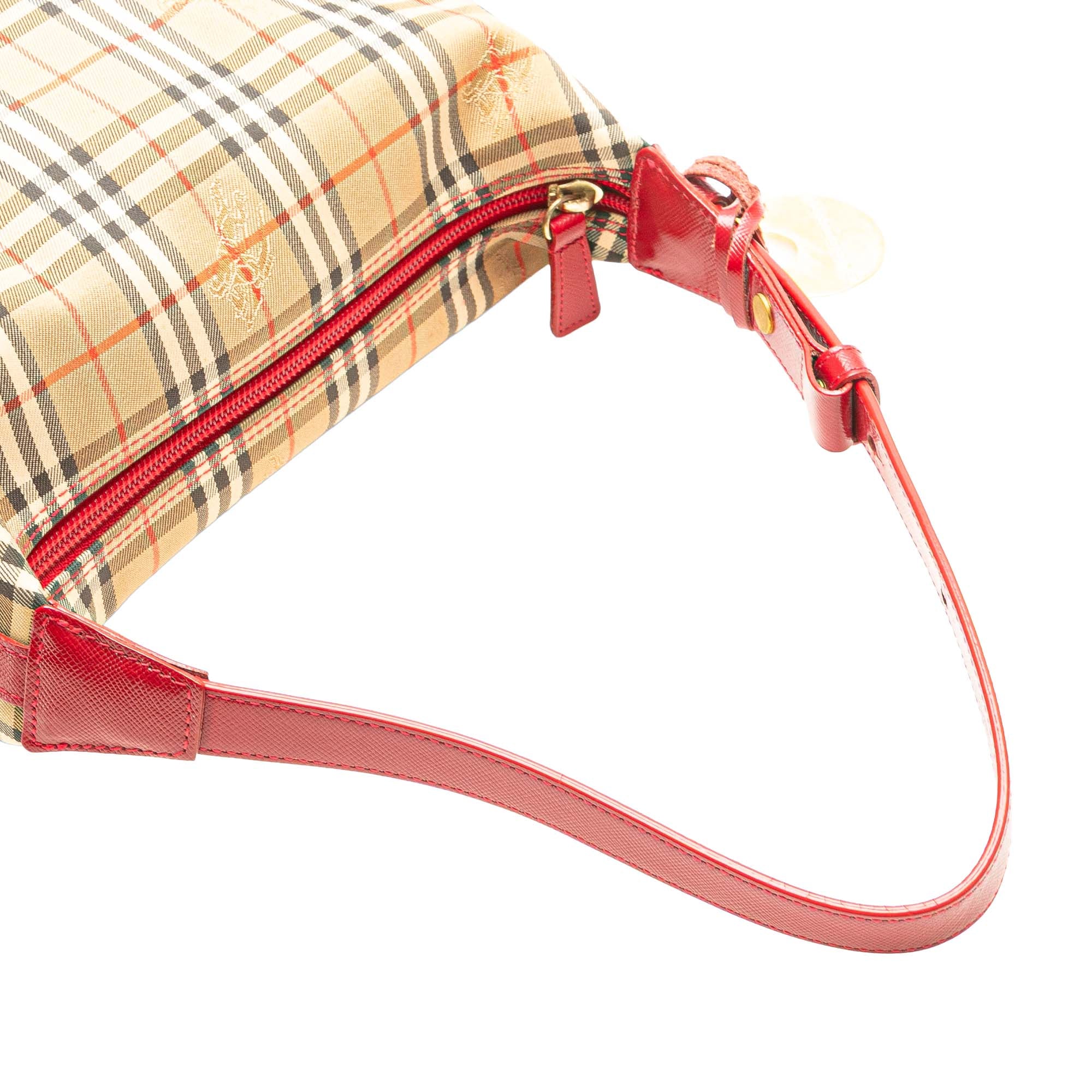 Haymarket Check Canvas Shoulder Bag