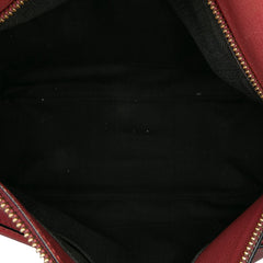 Medium Tricolor Calfskin Puzzle Satchel