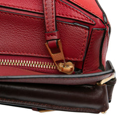 Medium Tricolor Calfskin Puzzle Satchel
