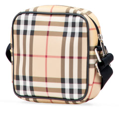 House Check Canvas Crossbody