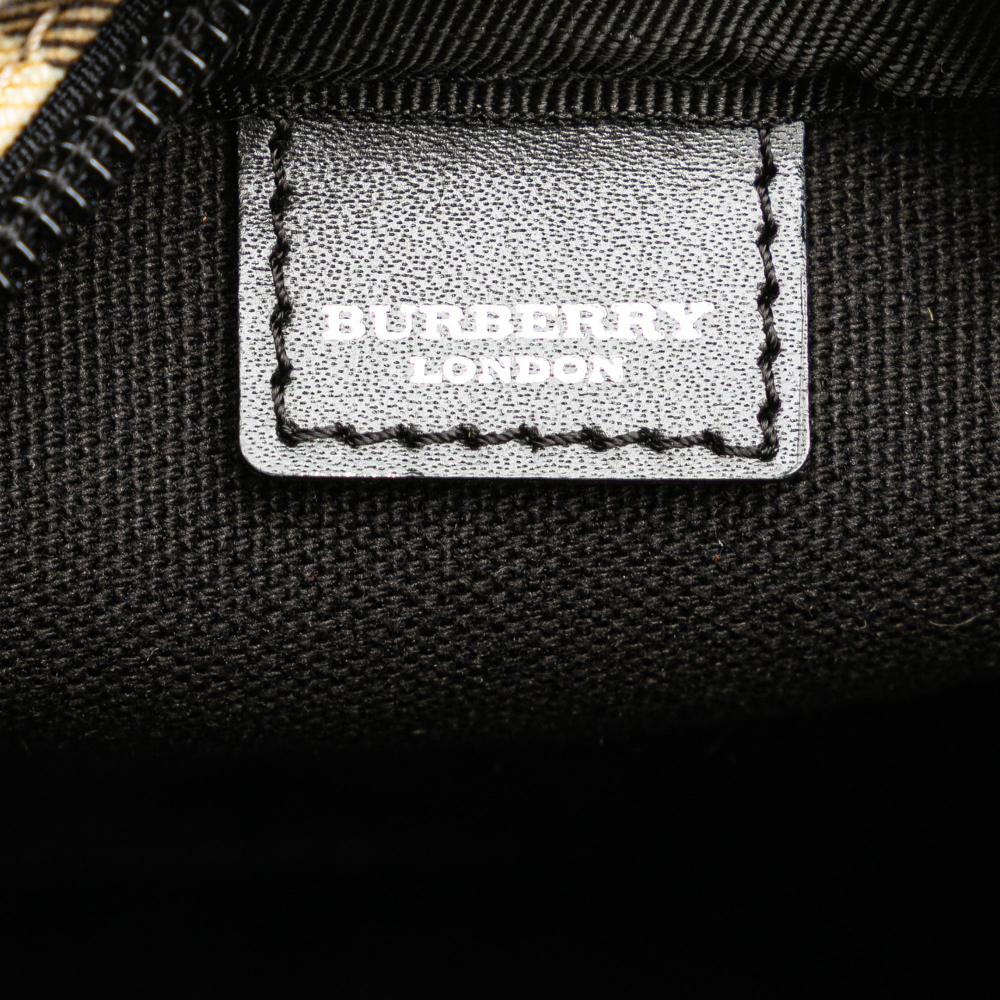 House Check Canvas Crossbody