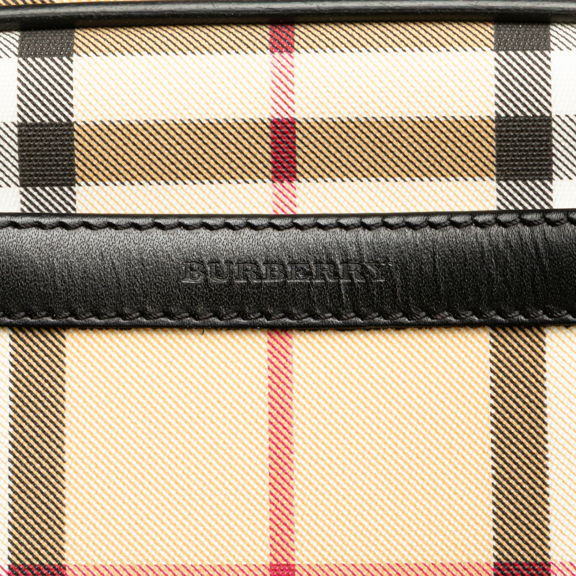 House Check Canvas Crossbody