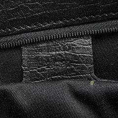 GG Canvas Bamboo Tote