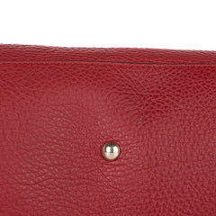 Medium Calfskin Bamboo Shopper Satchel