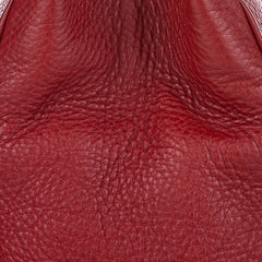 Medium Calfskin Bamboo Shopper Satchel