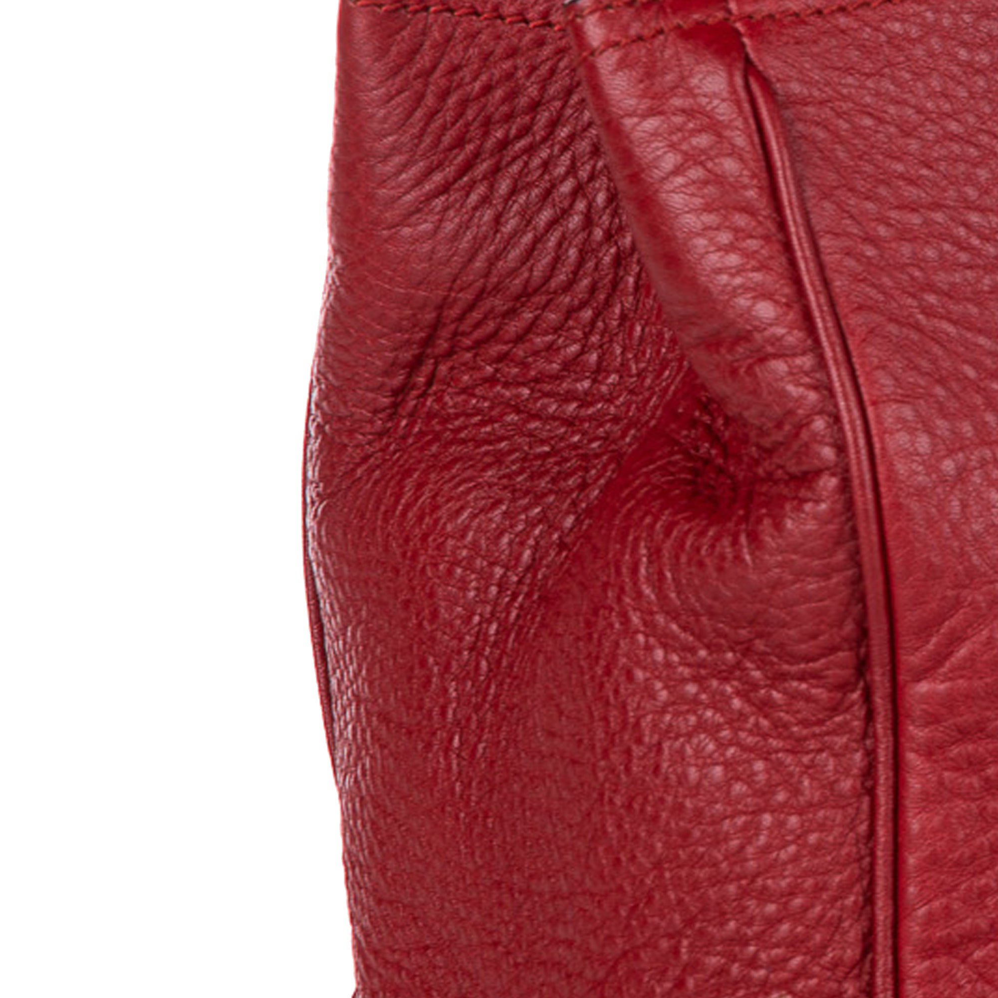 Medium Calfskin Bamboo Shopper Satchel