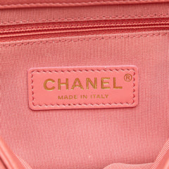 Quilted Calfskin Straight Lined Flap