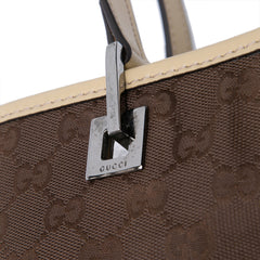 GG Canvas Web Tote