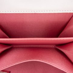 Quilted Lambskin Chanel 19 Card Holder On Chain