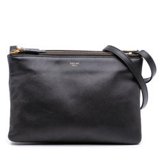 Small Lambskin Trio Crossbody