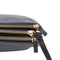Small Lambskin Trio Crossbody