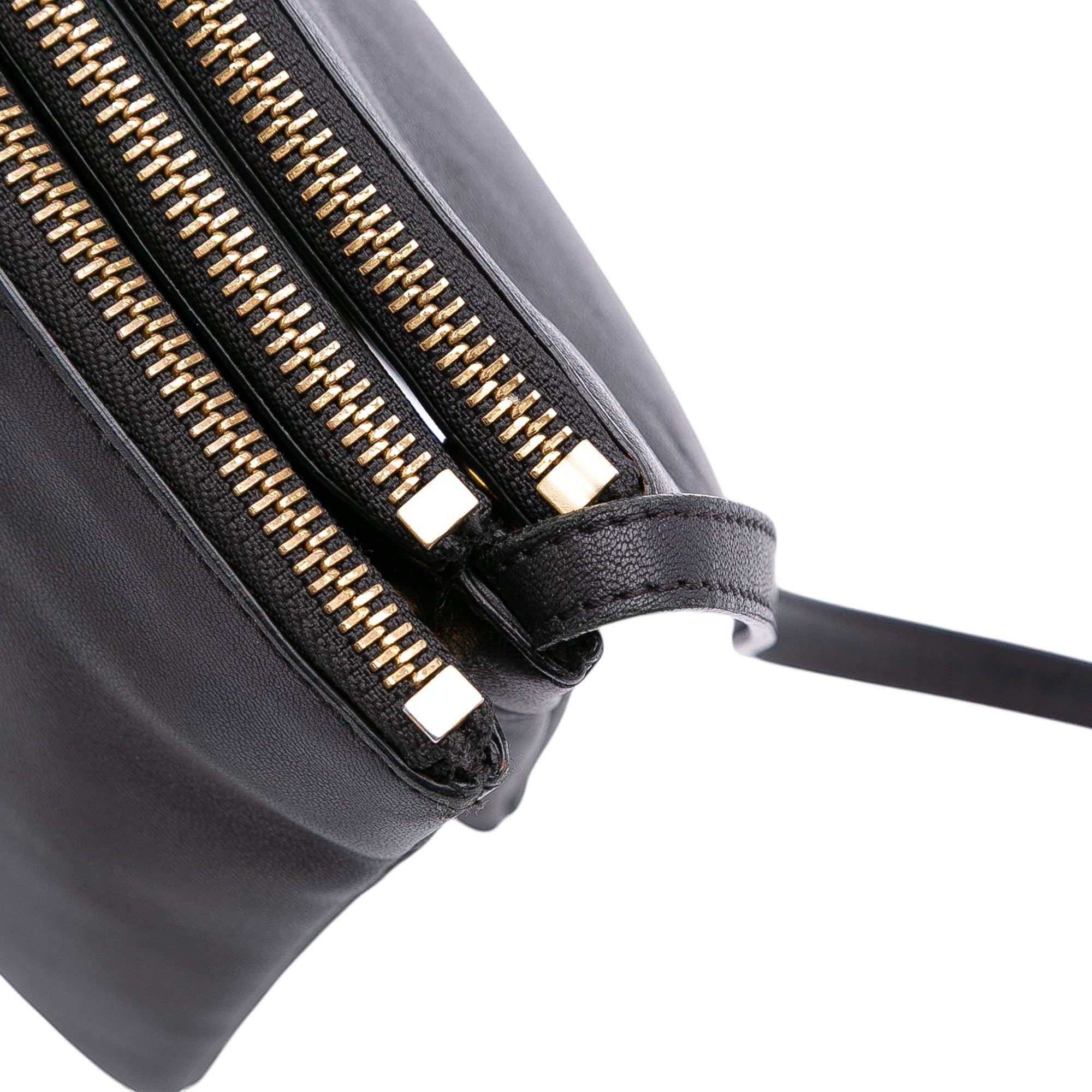 Small Lambskin Trio Crossbody