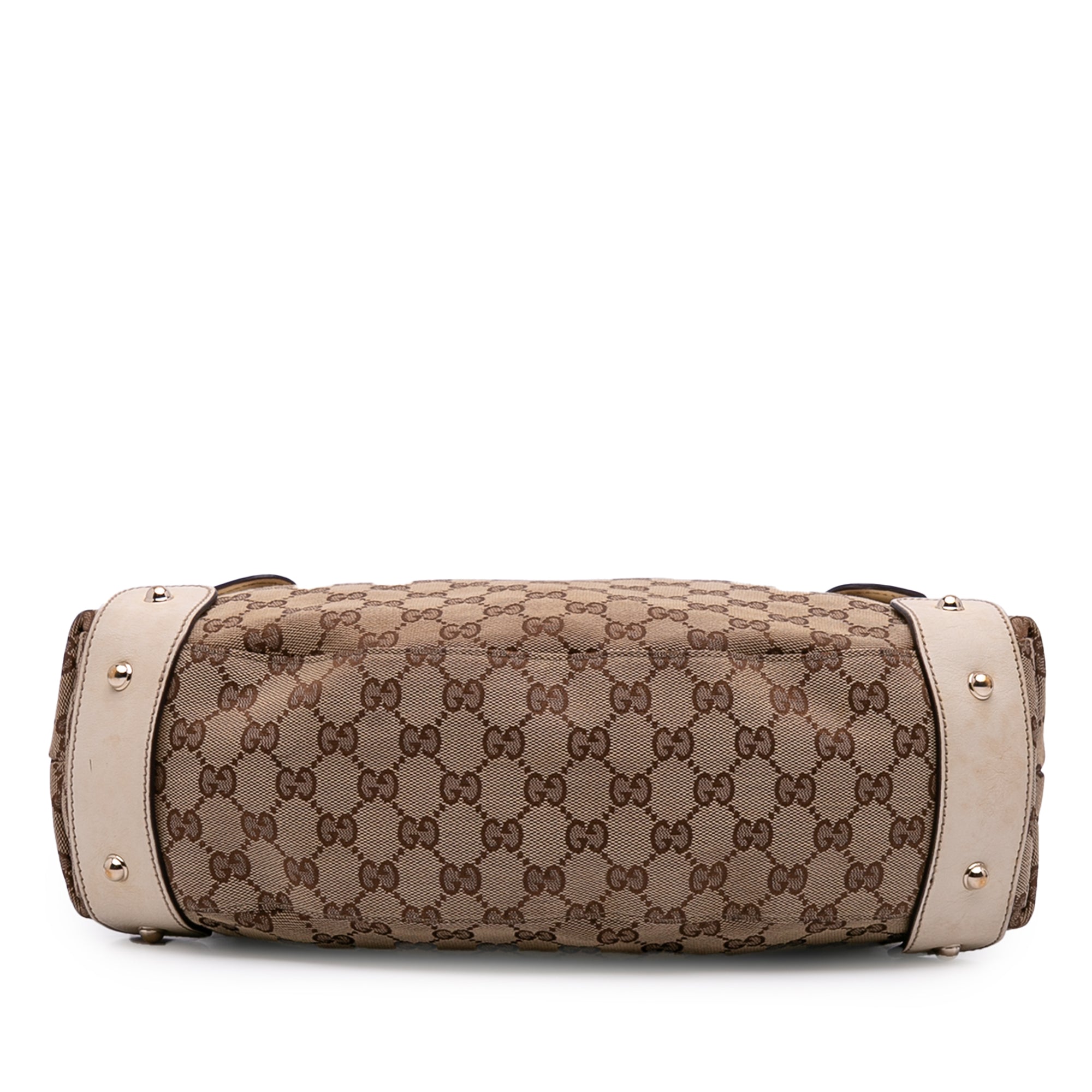 Small GG Canvas Horsebit Pelham Shoulder Bag