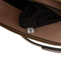 Medium Saffiano Vernice Promenade Satchel