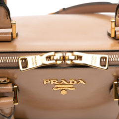 Medium Saffiano Vernice Promenade Satchel