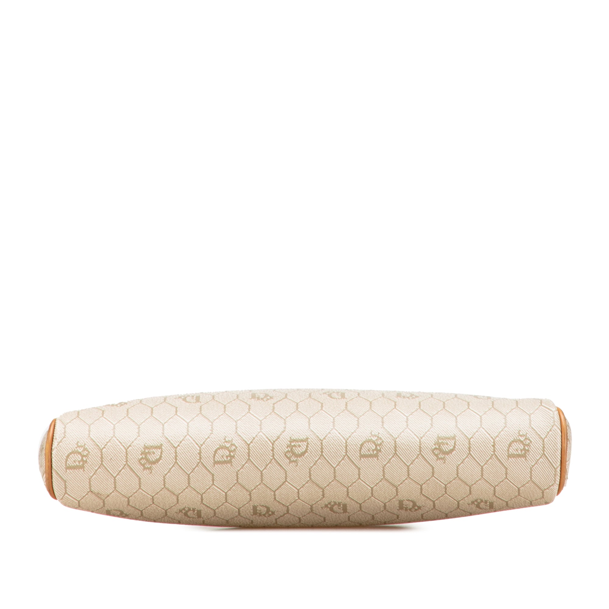 Honeycomb Coated Canvas Clutch