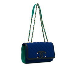 Small Jersey CC Filigree Flap