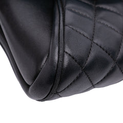 Quilted Lambskin Fold Up Again Clutch