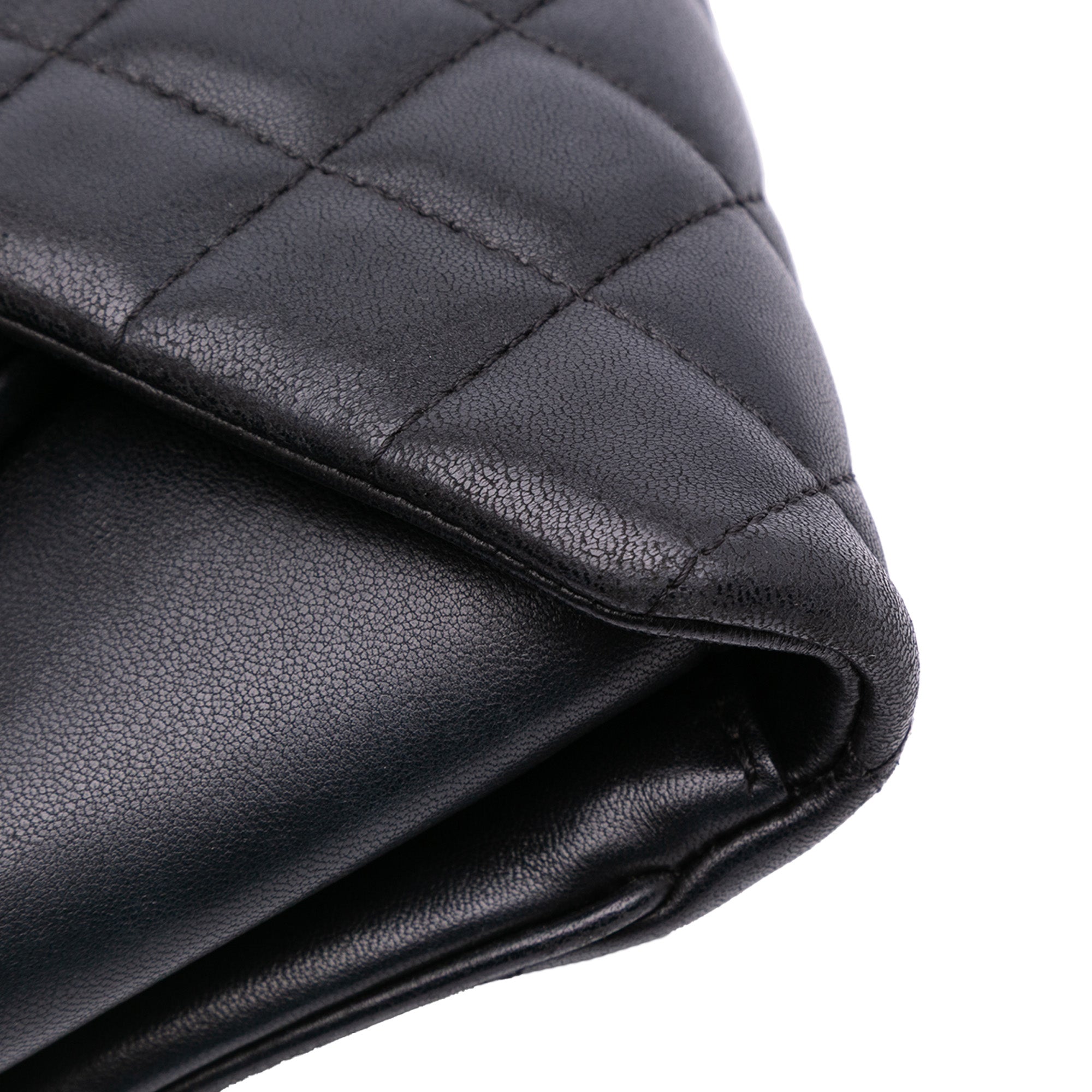 Quilted Lambskin Fold Up Again Clutch
