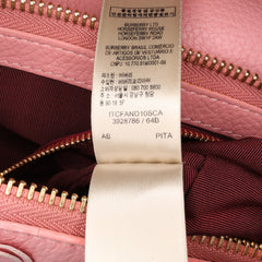 Leather The Petal Fold Over Crossbody